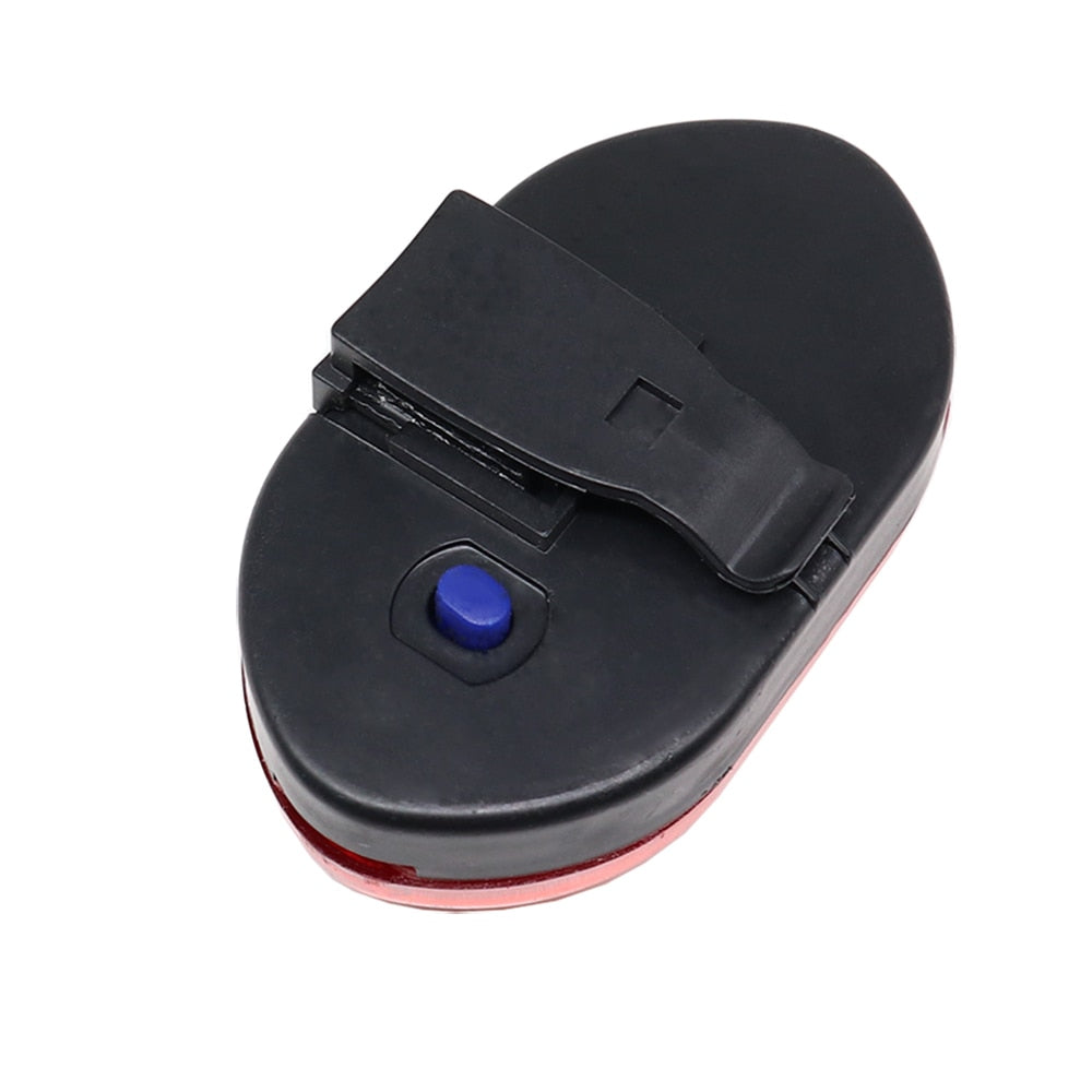 Waterproof 5 LED Bike Bicycle Flashing Flashlight