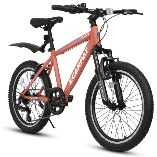 RideStart™ – 20" Kids Mountain Bike (7-Speed, Orange)