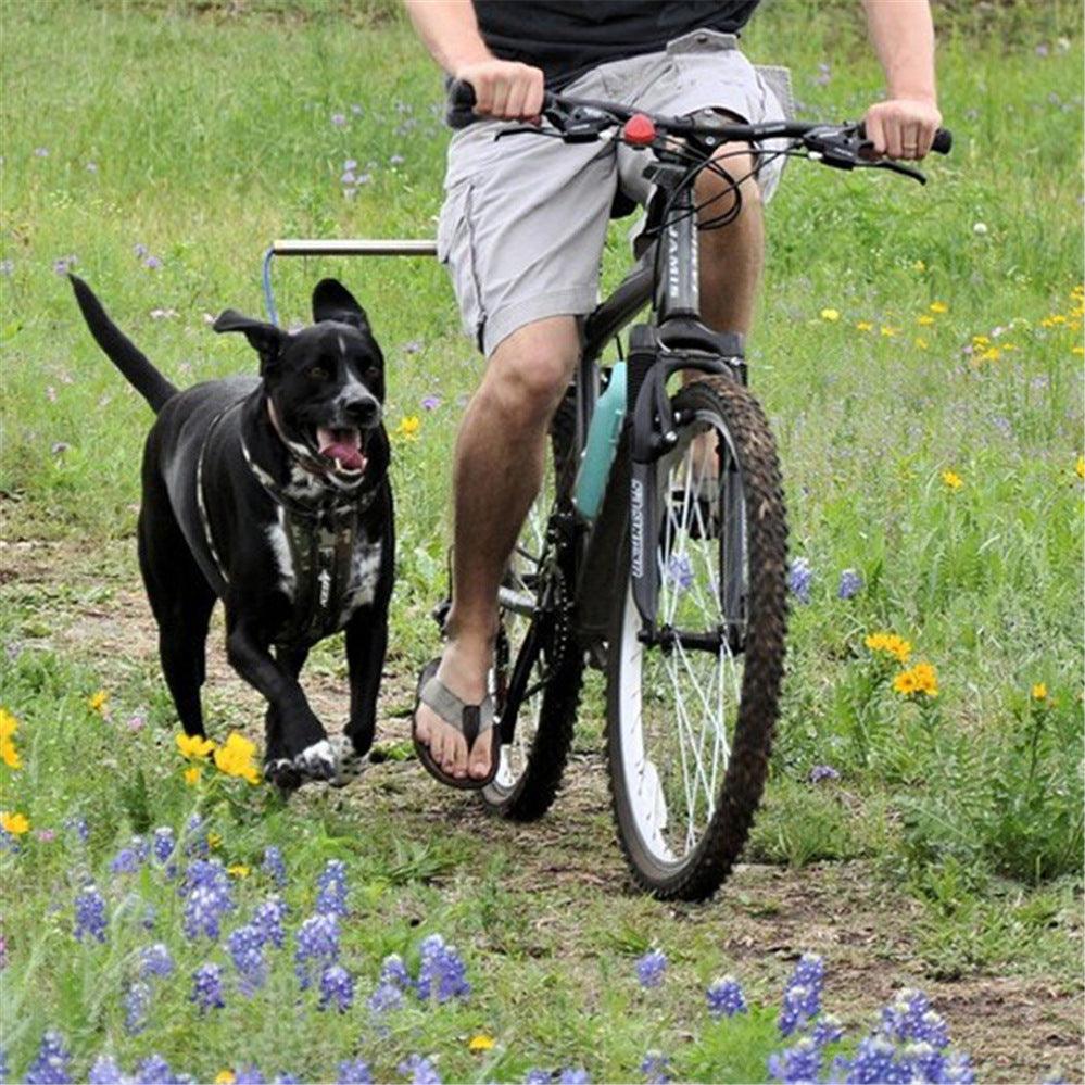 Ultimate Pet Companion: Detachable Dog Walker And Bicycle Traction