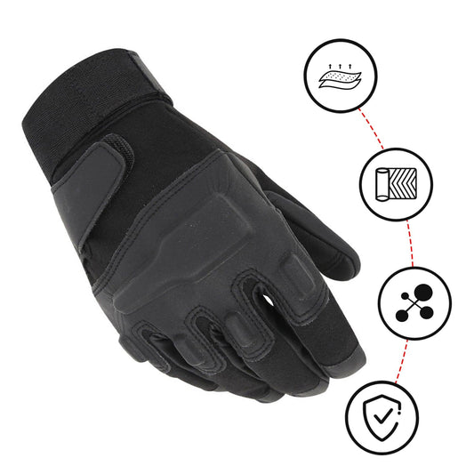 Tactical Combat Riding Gloves – Motorcycle & Cycling