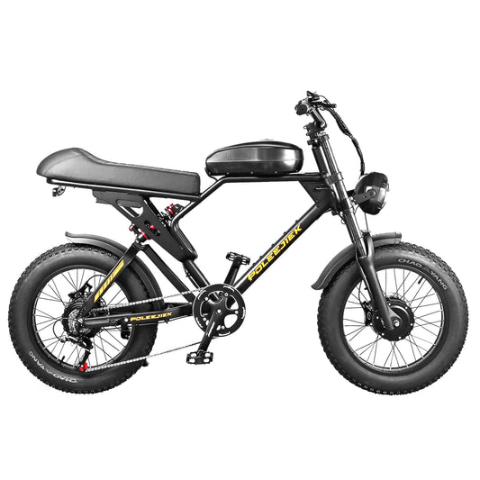 RetroCruze™ BLJ-F4 1500W Fat Tire Electric Bike (20")