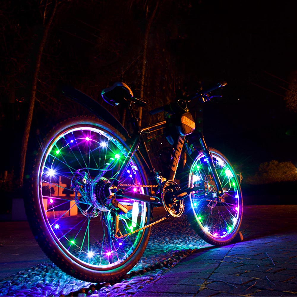 Colorful Mini LED Bike Wheel Spoke Light